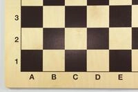 Schach/M&uuml;hlebrett aus Birke, Feldgr&ouml;sse 41mm