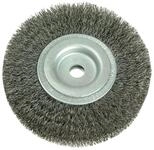 Lessmann 345162 Rundb&uuml;rsten Drm 150 mm breit 23-25 mm Rohr 50 mm Stahldraht STA gew.
