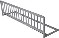 Safetots Extra Breiter Holzbettschutz, Grau, 38cm hoch x 140cm breit, Bettgitter,