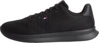 Tommy Hilfiger Herren Lightweight Runner Knit Fm0fm05909 Low Top, Black, 40 EU