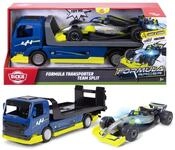 Dickie Toys &ndash; Formula Transporter Team Split 35 cm, LKW mit Rennwagen,