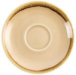 Olympia Kiln Cappuccino-Untertassen-Set aus Sandstein, 140 mm (6 St&uuml;ck), passend