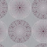 d-c-fix Wachstuchtischdecke Charlene grau 1,40 m x 1,80 m