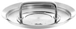 Fissler 084-108-16-600/0 Ersatzteil Metalldeckel, 18/10 Stahl