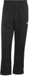 adidas Herren Essentials Small Logo Stanford Lite Woven Tapered Open Hem Pants,