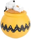 Grupo Erik Keksdose Keramik Snoopy - Aufbewahrungsbox mit Deckel Keksglas Gro&szlig; 20,5
