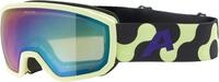 ALPINA Kinder Scarabeo Jr. Q-lite Skibrille, sunny-lime m., One Size