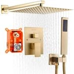 VEVOR Duscharmatur Regenduschsystem f&uuml;rs Badezimmer Duschsystem mit 254 mm