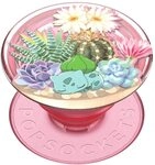 PopSockets Klebendes Handy-Grip, Halter, Handyst&auml;nder, Pokemon - Bulbasaur Terrarium