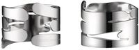 Alessi Barkring BM17S2 &ndash; Set mit Zwei Designer-Serviettenhaltern mit Nat&uuml;rlich