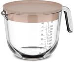 Mepal - Glas Messbecher mit Deckel Chef it - Leicht ablesbare, eingravierte Skala -