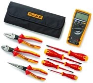 Echteffektiv-Multimeter Fluke 179 + Starter-Kit mit Handwerkzeugen (5 isolierte