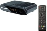 MAJESTIC dec-675 HD Decoder dvb-t2 USB hdmi scart hevc Main 10 mit Display
