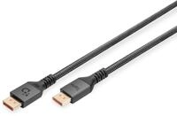 DIGITUS Displayport 2.1 Kabel &ndash; 2 m &ndash; UHD 16K 60Hz &ndash; UHBR20 &ndash; Schwarz