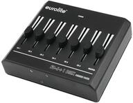 EUROLITE FD-6+1 DMX Dimmer Panel | Einfacher DMX-Controller f&uuml;r 6 Kan&auml;le mit