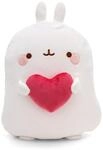 NICI NIC MOLANG Fleecedecke & Kuscheltier 2 in 1, Kuscheldecke Kinder und Erwachsene,