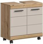 xonox.home &ndash; Waschbeckenunterschrank Scout 60x60x34 cm auf Rollen in Evoke...