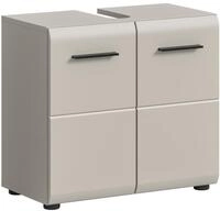xonox.home &ndash; Waschbeckenunterschrank Ice 60x54x30 cm in Kaschmir Melamin und