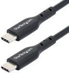 StarTech 3m USB-C Ladekabel, 60W (3A) PD, USB 2.0, Schwarz (USB2CC3MBKE)