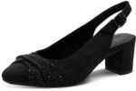 Jana Damen Sling-Pump Vegan 8-29660-46 Pumps, Black, 36 EU