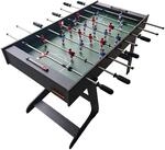 Relaxdays Kickertisch, klappbar, HBT: 78 x 122 x 61 cm, Fu&szlig;ballkicker f&uuml;r...