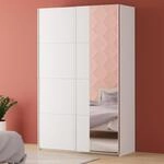 Forte FITTIO Kleiderschrank 150, moderner Schwebet&uuml;renschrank, 2-t&uuml;rig,