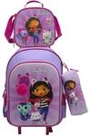 CYPBRANDS Gabby Trolley-Set, funktional, f&uuml;r Schule, Reisen, 3-teilig, Lunchbox,