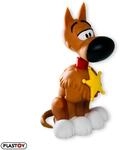 Plastoy Lucky Luke Spardose Rantanplan - Kunststoff - 16 cm