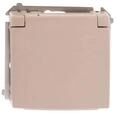 Kontakt-Simon BMGZ1B.01/12 Schutzkontakt-Steckdose (Beige), Kunststoff, IP44,...