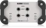 Klark Teknik PRO DI 2 DI 20P passive Stereo-DI-Box mit Midas-Transformator und