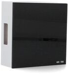 UNITEC 47225 Zweiklang-Gong Luna, Glasplatte, schwarz
