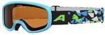 ALPINA CARVY 3.0 Kinderskibrille, blue matt, One Size