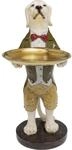 Kare Design Deko Figur Gentleman Dog Tray, 43cm H&ouml;he, Deko Objekt, Geschenk,...