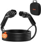 VEVOR EV Ladekabel, 16 A, 7 m, max. 11 kW, Verl&auml;ngerungskabel, kompatibel mit