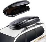 VEVOR Auto Dachbox Dachkoffer Aufbewahrungsbox 370 L, ABS-Hartschalen