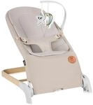 LIONELO LILAC Babywippe und -liege f&uuml;r Babys bis 9 kg, 0-6 Monate, 2-in-1...