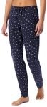 Schiesser Damen Schlafhose lang mit B&uuml;ndchen Baumwolle - Mix + Relax