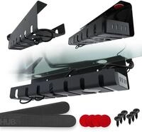 Scanfield Kabelmanagement Unter Tisch, 2er-Set Kabelkanal f&uuml;r Schreibtisch,