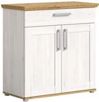 xonox.home - Schuhschrank Verona 95x92x39 cm in Sibiu L&auml;rche und Artisan Eiche...
