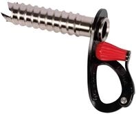 C.A.M.P. Unisex-Adult 9 Eisschrauben Rocket XS 7 cm, Grau/Rot, 9 cm EU