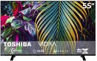 Toshiba 55QV1563DDW QLED Fernseher 55 Zoll VIDAA Smart TV 4K UHD Aufl&ouml;sung |...