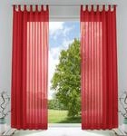 Gardinenbox 2er-Pack Gardinen Transparent Vorhang Set Wohnzimmer Voile...