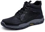Skechers Respected-Boswell Wanderschuhe f&uuml;r Herren, Schwarz, 42.5 EU