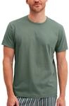 CALIDA RMX Sleep T-Shirt Herren Laurel Green 52-54