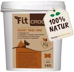 cdVet Fit-Crock Hundefutter trocken Basic Rind Mini 3 kg, getreidefrei