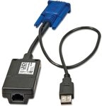 Lindy 39634 Computer Access Modul USB, VGA f&uuml;r KVM Switch CAT-32/-16 schwarz