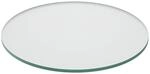 Relaxdays Glasplatte, &Oslash; 30 cm, 8 mm dick, geh&auml;rtetes ESG, runde Glasscheibe...