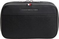 Tommy Hilfiger Herren Th Central Washbag AM0AM14824 Kulturbeutel, Schwarz,