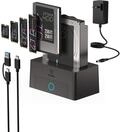 ICY Box Docking Station f&uuml;r M.2 NVMe & 2,5"/3,5" HDD/SSD, USB 3.2 Gen 2 Type-C...