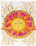 goldbuch 64 419 Notizbuch A5 Resting Sun, Hardcover mit Sonne als Motiv, 200 Seiten